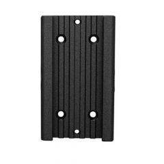 Traxstech Aluminum Mounting Track Black 18in BMT-18