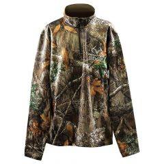 Pursuit Gear 1/4 Zip Pullover Realtree Edge Size S NBS101-RTE-S 