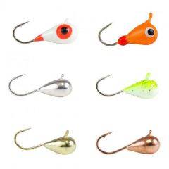 Clam Drop Jig Kit Size 12 1/16 oz Assorted s 12790
