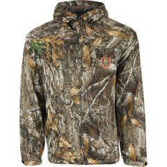 Drake Men's Ultralight Performance Waterproof Pack Shell Jacket Realtree Edge DNT2500-030