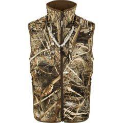 Drake Men's Windproof Tech Vest Camo Real Tree Max5 DW1602-015