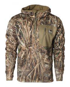 Banded Men's Hooded Mid-Layer Fleece Pullover Realtree Max7 B1010061-M7 
