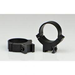 Warne Rimfire 30mm High Matte Rings 732M