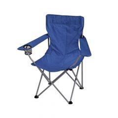 World Famous Sports Quad Chair with Arms Big Boy Navy Blue QAC-BIGBOY-NAVY/BLUE 