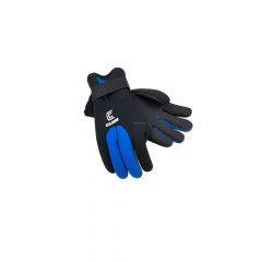 Ice Armor By Clam Neoprene Fishing Glove Black/Blue 