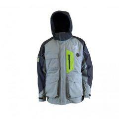 Ice Armor by Clam Men's Extreme Advantage Parka Gray/Black/Chartreuse