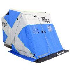 Clam X200 Pro Thermal Flip Over Shelter Side Doors 2 Anglers 14465 