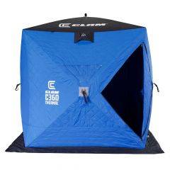 Clam C-360 Thermal Hub Shelter 4 Sided 2-3 Anglers 14475 