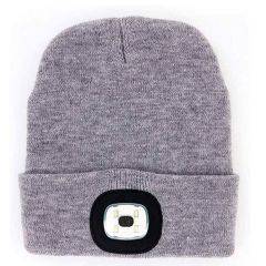 Next Generation Y LED Rechargeable Beanie One Size NGTSW-GRY