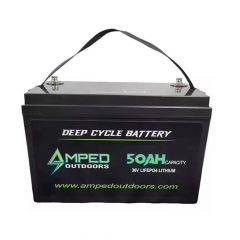 Amped Outdoors 36V 50Ah Lithium Battery w/Charger AO12S50