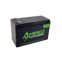 Amped Outdoors 12v 15Ah Amped Outdoors Lithium Battery AO4S15