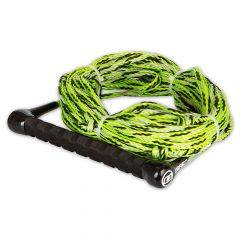 O'Brien 2 Section All Purpose Rope and Handle Combo Green/Black 2214538 