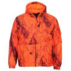 Gamehide Men's Tundra Jacket - Naked North Blaze Orange Camo  CPJ-OC 