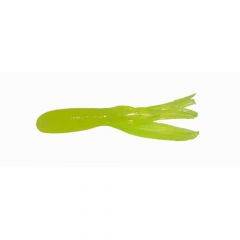 Big Bite Baits Crappie Tube 1.5in Glow Chartreuse 15CRTU17