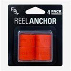 13 Fishing Fire Red Reel Anchor Wraps RAR-FR