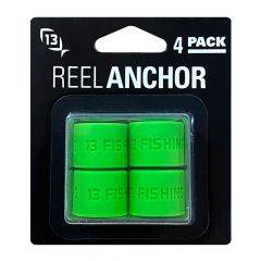 13 Fishing Neon Green Reel Anchor Wraps RAR-NG