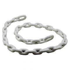 Extreme Max Coated Anchor Chain 1/4In x 4Ft White 3006.6587