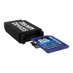 Delkin Devices SD + MicroSD Memory Card Reader USB DDREADER-46