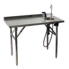 Chard Fish Cleaning Table 48in with Sink FCT48-OC