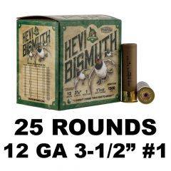 HEVI-Shot Hevi Bismuth 12 GA 1-1/2oz-1 3-1/2in 25Rd HS14501