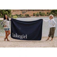 Lakegirl Lakegirl Blanket Navy FBK001 NAVY OS