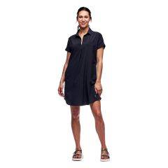 Indyeva Women's Frivol Short Sleeve Dress (Black) Black INDD0003-07006 