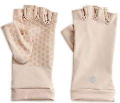 Coolibar Women's Ouray UV Fingerless Sun Gloves 