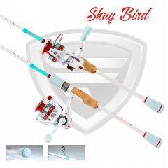 FAVORITE FISHING PBF Shay Bird Spinning Combo 6ft 6in Med SBR661M20 