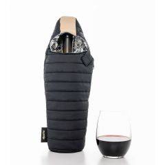Puffin Black/Tan Wine Bag 1143
