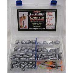 Wing It Fishing Adjustable Sinkers 124 pc Heavy Kit WQSCAPTAINSKIT