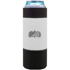 Toadfish Non-tipping SLIM CAN Cooler - White TFSLIMCOOLER-WHITE 