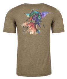 Rig`em Right Waterfowl Wood Duck Tee Large 015-DW-L