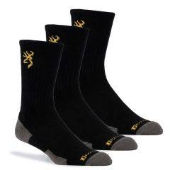 Browning 3-Pack Everday Crew Socks Size L A000457400104 