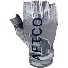 Aftco Solblok UV Glove Grey Camo GloveUNGCAM