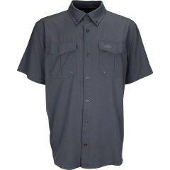 Aftco Rangle Vented Short Sleeve Shirt Charcoal M45108CHR2X