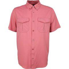Aftco Rangle Vented Short Sleeve Shirt Hazy Rose M45108HZR2X