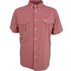 Aftco Apex Stretch Short Sleeve Chili M45333CHI