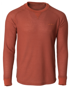 Banded Men's Grey Cliff Waffle Long-Sleeve Top
