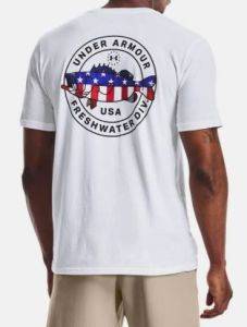 Under Armour Freedom Bass T-Shirt White 1361987-100
