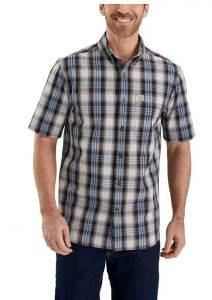 Carhartt Essential Plaid Button Down SS Shirt 