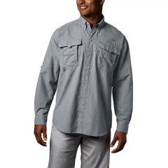 Columbia Bahama II Long Sleeve Shirt Cool Grey 1011621019