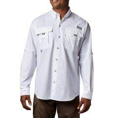 Columbia Bahama II Long Sleeve Shirt White 1011622100