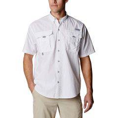 Columbia Bahama II Short Sleeve Shirt  White/Realtree 1011651102