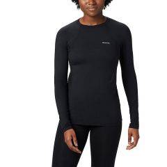 Columbia Womens Midweight Stretch LS Top  Black 1639021010