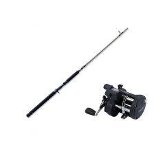 St. Croix Eyecon Trolling Rod 8ft 6in Medium with Shakespeare Agility Line Counter Reel