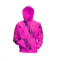 Gamehide Women's Deer Camp Hoodie Naked North Blaze Pink DBH-PC