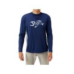 G Loomis Long Sleeve Tech Tee Navy  GTEEVAPLSNV