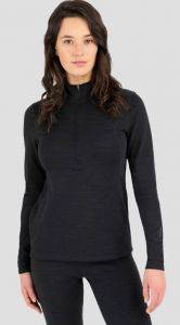 Terramar Sports Women's Thermawool Half-Zip Smoke Heather TW9034979