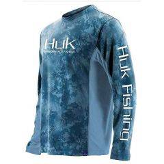 Huk Icon Camo Fade Long Sleeve Shirt Boca Grande H1200155-446