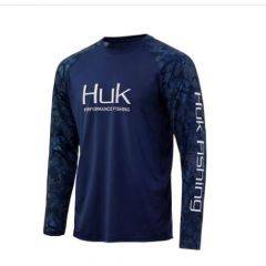 Huk Current Camo Double Header Long Sleeve Pei H3000227-467